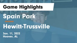 Spain Park  vs Hewitt-Trussville  Game Highlights - Jan. 11, 2022