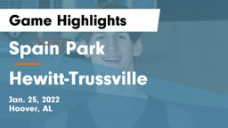 Spain Park  vs Hewitt-Trussville  Game Highlights - Jan. 25, 2022