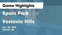 Spain Park  vs Vestavia Hills  Game Highlights - Jan. 28, 2022
