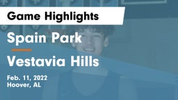 Spain Park  vs Vestavia Hills  Game Highlights - Feb. 11, 2022