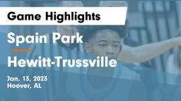Spain Park  vs Hewitt-Trussville  Game Highlights - Jan. 13, 2023