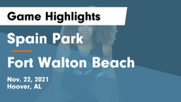 Spain Park  vs Fort Walton Beach Game Highlights - Nov. 22, 2021