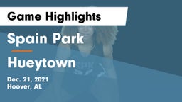 Spain Park  vs Hueytown  Game Highlights - Dec. 21, 2021