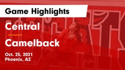 Central  vs Camelback  Game Highlights - Oct. 25, 2021