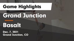 Grand Junction  vs Basalt  Game Highlights - Dec. 7, 2021