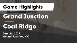 Grand Junction  vs Coal Ridge Game Highlights - Jan. 11, 2022