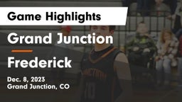Grand Junction  vs Frederick  Game Highlights - Dec. 8, 2023