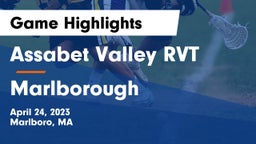 Assabet Valley RVT  vs Marlborough  Game Highlights - April 24, 2023