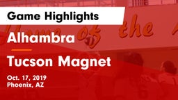 Alhambra  vs Tucson Magnet  Game Highlights - Oct. 17, 2019