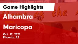 Alhambra  vs Maricopa Game Highlights - Oct. 12, 2021