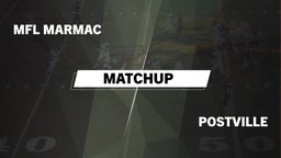 Matchup: MFL MarMac High vs. Postville  2016