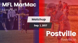 Matchup: MFL MarMac High vs. Postville  2017