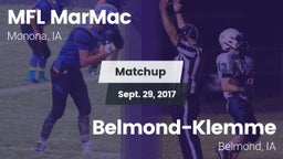 Matchup: MFL MarMac High vs. Belmond-Klemme  2017