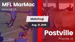 Matchup: MFL MarMac High vs. Postville  2018