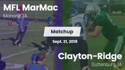 Matchup: MFL MarMac High vs. Clayton-Ridge  2018