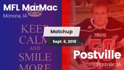 Matchup: MFL MarMac High vs. Postville  2019