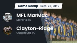 Recap: MFL MarMac  vs. Clayton-Ridge  2019