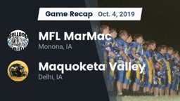 Recap: MFL MarMac  vs. Maquoketa Valley  2019