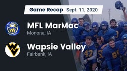 Recap: MFL MarMac  vs. Wapsie Valley  2020