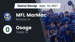 Recap: MFL MarMac  vs. Osage  2021