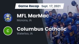 Recap: MFL MarMac  vs. Columbus Catholic  2021