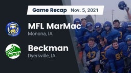 Recap: MFL MarMac  vs. Beckman  2021