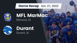 Recap: MFL MarMac  vs. Durant  2022