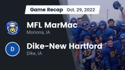 Recap: MFL MarMac  vs. ****-New Hartford  2022