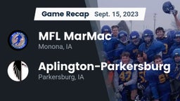 Recap: MFL MarMac  vs. Aplington-Parkersburg  2023