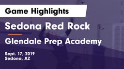 Sedona Red Rock  vs Glendale Prep Academy  Game Highlights - Sept. 17, 2019