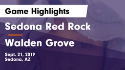 Sedona Red Rock  vs Walden Grove Game Highlights - Sept. 21, 2019