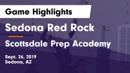 Sedona Red Rock  vs Scottsdale Prep Academy Game Highlights - Sept. 26, 2019