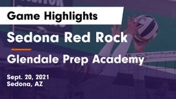 Sedona Red Rock  vs Glendale Prep Academy  Game Highlights - Sept. 20, 2021