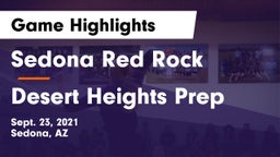 Sedona Red Rock  vs Desert Heights Prep Game Highlights - Sept. 23, 2021