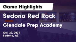 Sedona Red Rock  vs Glendale Prep Academy  Game Highlights - Oct. 22, 2021