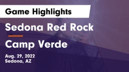 Sedona Red Rock  vs Camp Verde  Game Highlights - Aug. 29, 2022