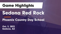 Sedona Red Rock  vs Phoenix Country Day School Game Highlights - Oct. 3, 2022