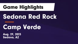 Sedona Red Rock  vs Camp Verde  Game Highlights - Aug. 29, 2023