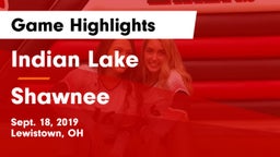 Indian Lake  vs Shawnee  Game Highlights - Sept. 18, 2019