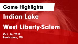 Indian Lake  vs West Liberty-Salem  Game Highlights - Oct. 16, 2019