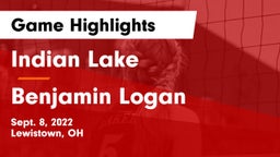 Indian Lake  vs Benjamin Logan Game Highlights - Sept. 8, 2022