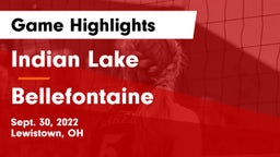 Indian Lake  vs Bellefontaine  Game Highlights - Sept. 30, 2022