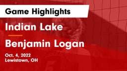 Indian Lake  vs Benjamin Logan  Game Highlights - Oct. 4, 2022