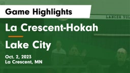 La Crescent-Hokah  vs Lake City  Game Highlights - Oct. 2, 2023