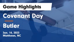 Covenant Day  vs Butler  Game Highlights - Jan. 14, 2023