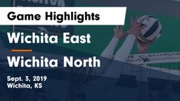 Wichita East  vs Wichita North  Game Highlights - Sept. 3, 2019