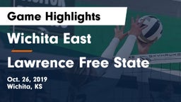 Wichita East  vs Lawrence Free State  Game Highlights - Oct. 26, 2019