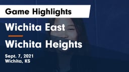 Wichita East  vs Wichita Heights  Game Highlights - Sept. 7, 2021