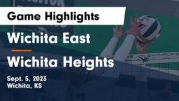 Wichita East  vs Wichita Heights  Game Highlights - Sept. 5, 2023