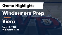 Windermere Prep  vs Viera  Game Highlights - Jan. 15, 2022